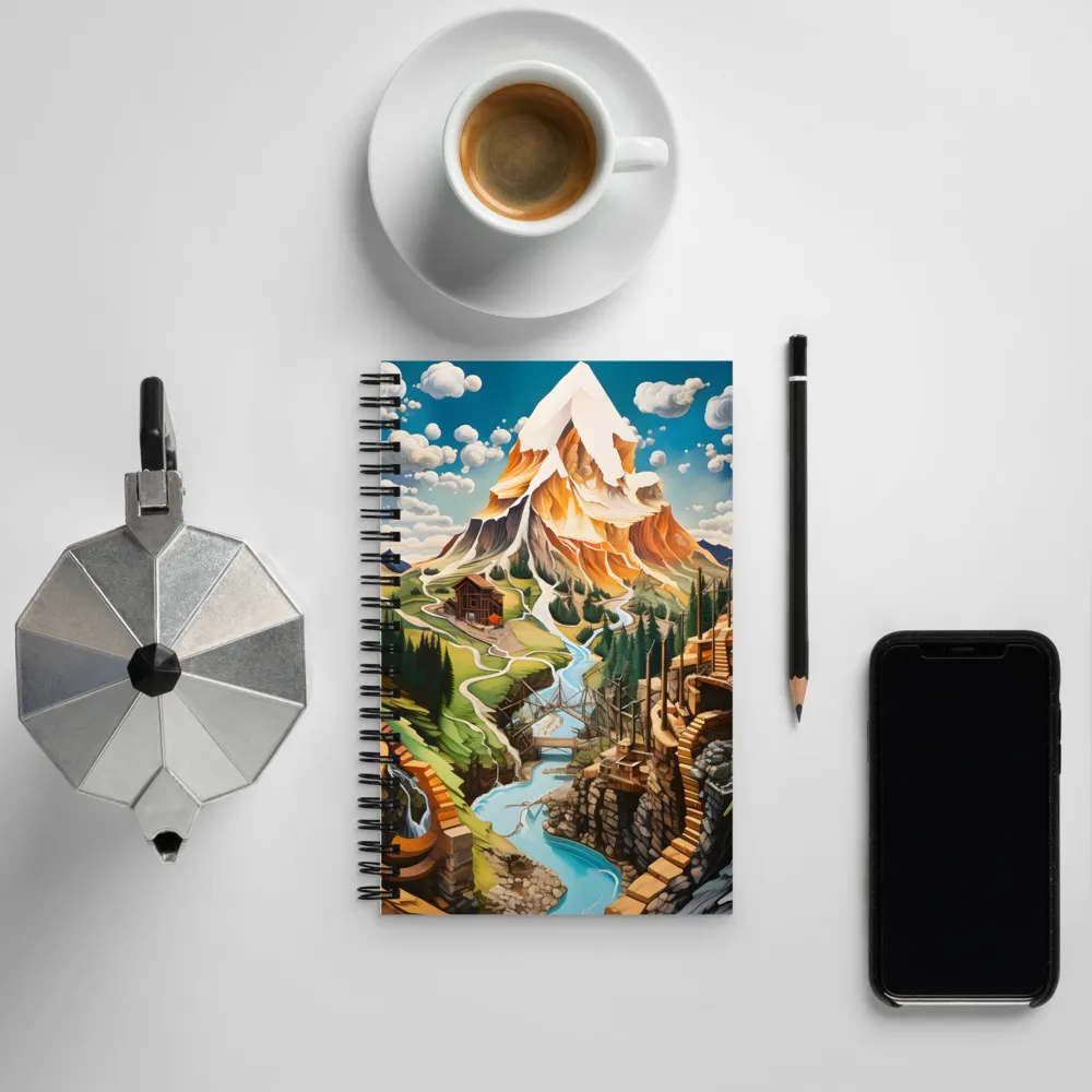 Mountain Reverie | Spiral Notebook