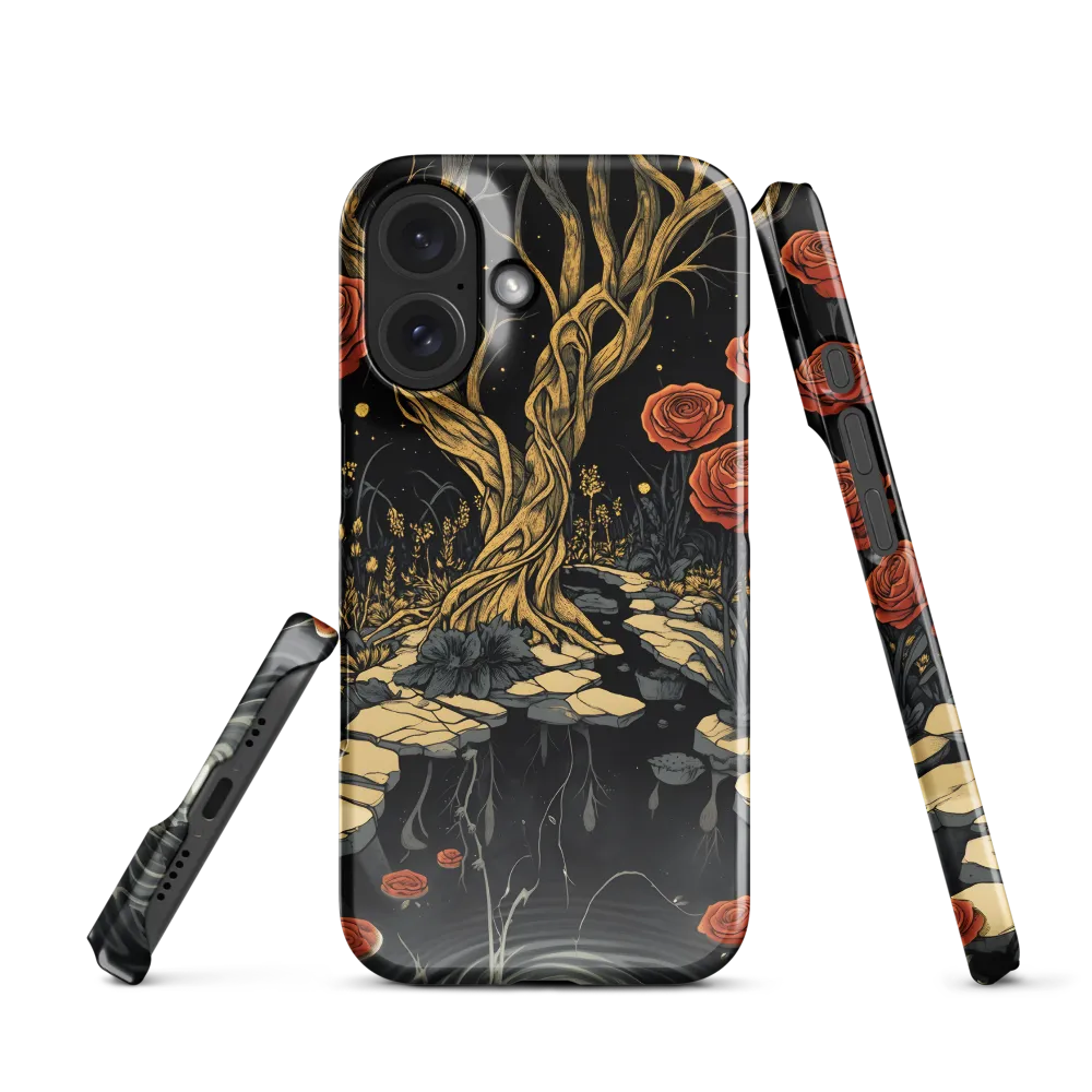 Whispers of the Enchanted Garden | Phone Case |  16 | Snap Case | Glossy