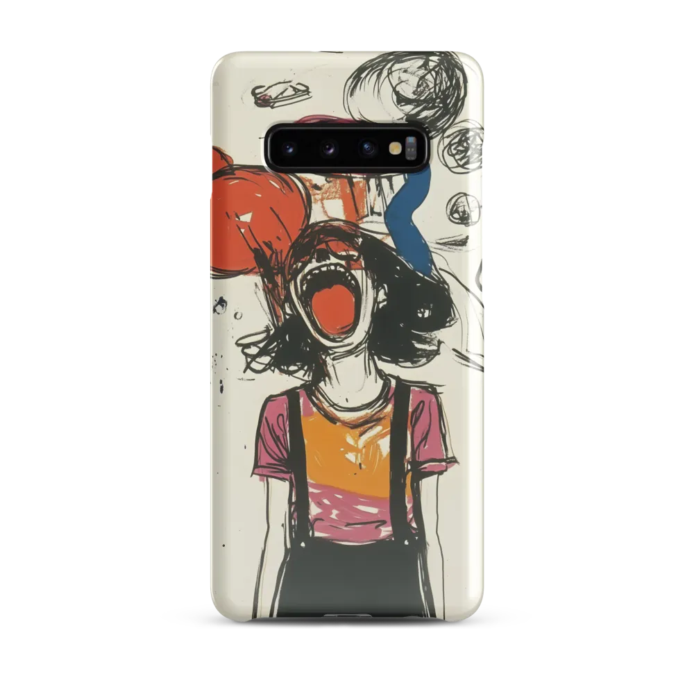 Echoes of Anguish | Phone Case |  S10 Plus | Snap Case | Glossy