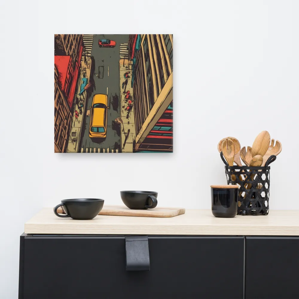 Urban Symphony | Canvas | 16″×16″