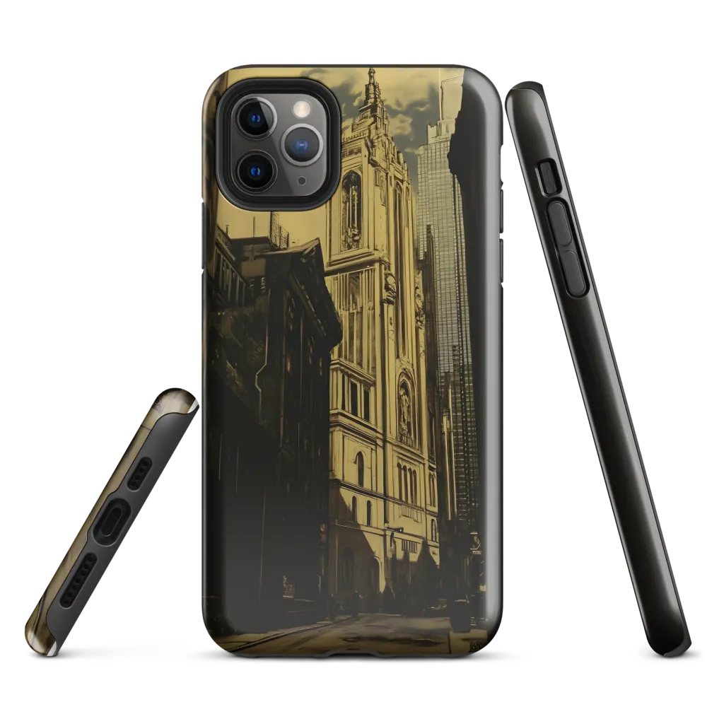 Nostalgic Urban Echoes | Phone Case |  11 Pro Max | Tough Case | Glossy