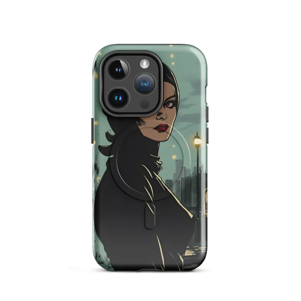 Shadows of Intrigue | Phone Case |  14 Pro | MagSafe® Tough Case | Glossy