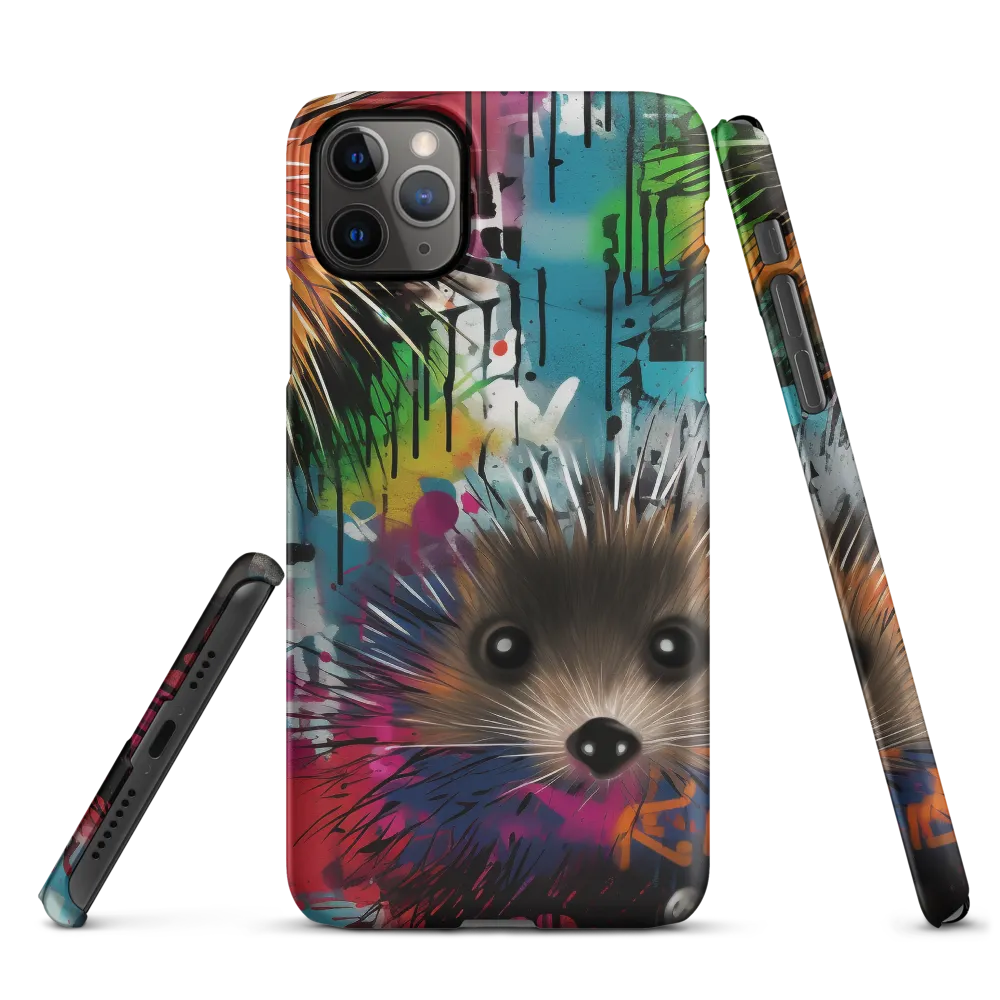 Whimsical Hedgehogs in a Kaleidoscopic Wonderland