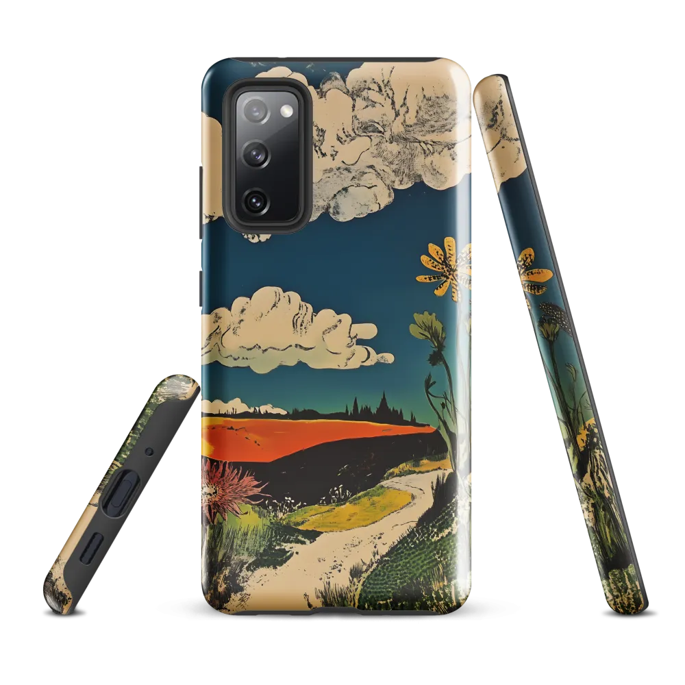 Surreal Blooming Landscape