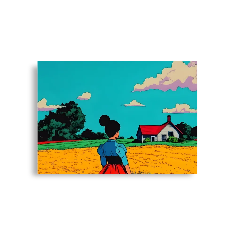 Whispers of a Sunlit Meadow | Poster | A1 (23.3″×33.1″)