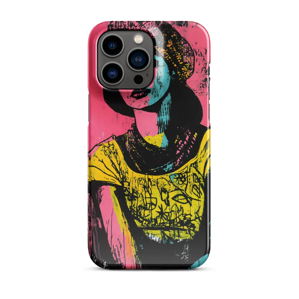 Urban Elegance: A Graffiti Portrait