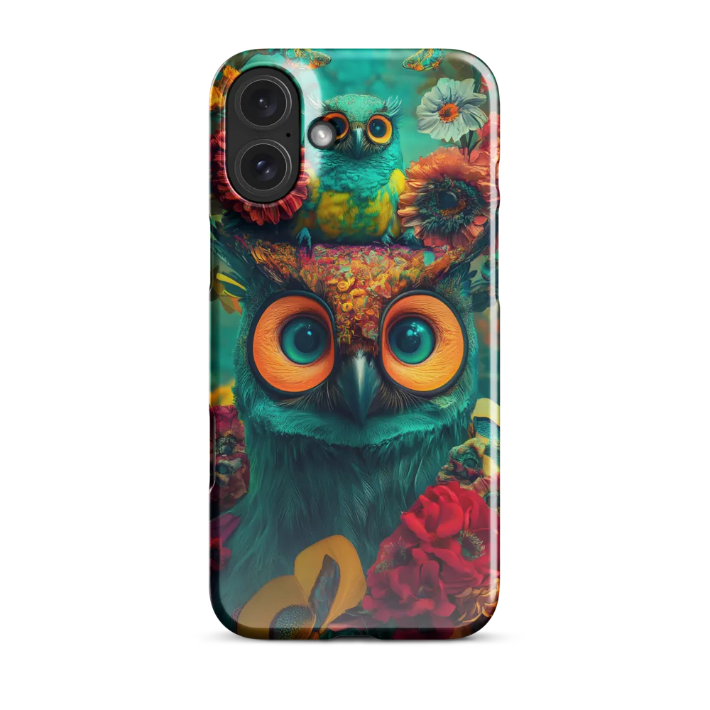 Majestic Harmony: The Floral Owl