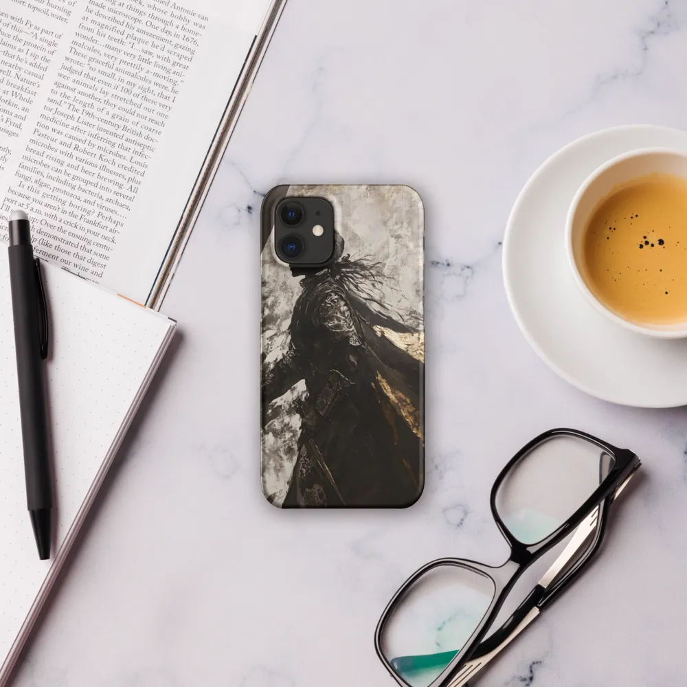 The Silhouette of Valor | Phone Case |  12 Mini | Snap Case | Matte