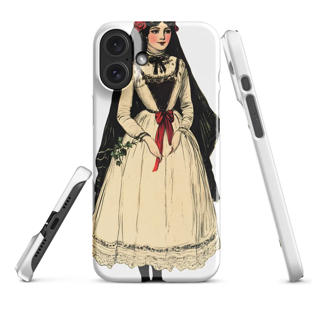 Elegance in Tradition: A Folk Portrait