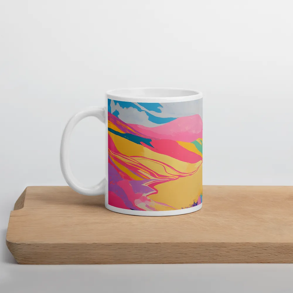 Vibrant Nature's Palette | Mug with White inside | 11 oz