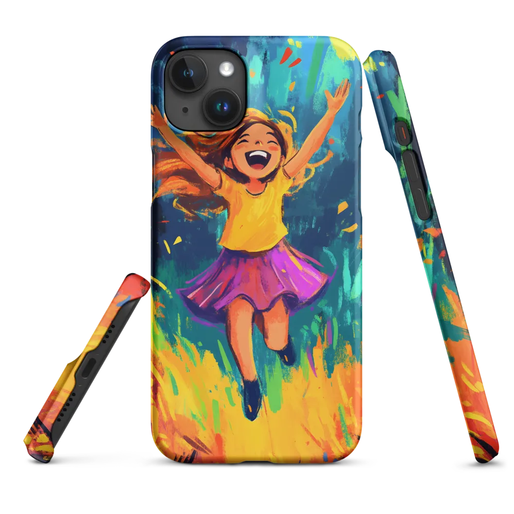 Joyful Escape into Nature | Phone Case |  15 Plus | Snap Case | Matte