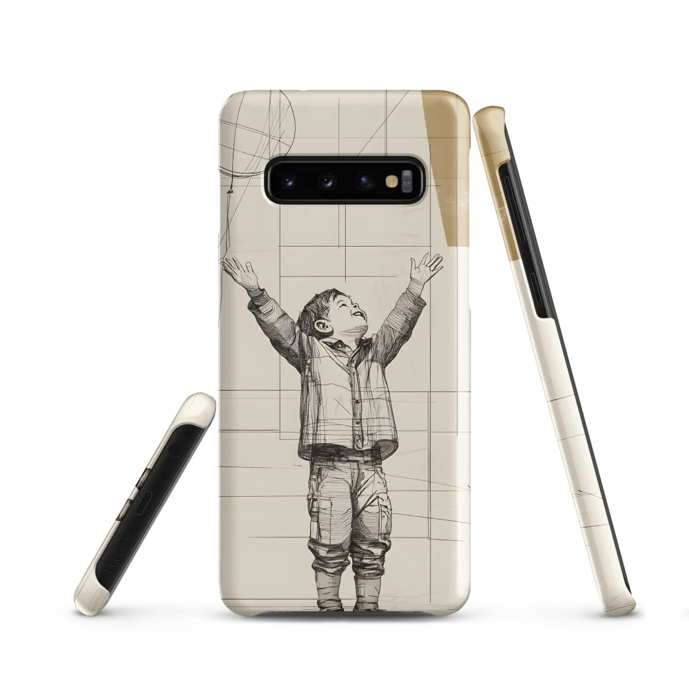 A Child's Dream | Phone Case |  S10 | Snap Case | Matte