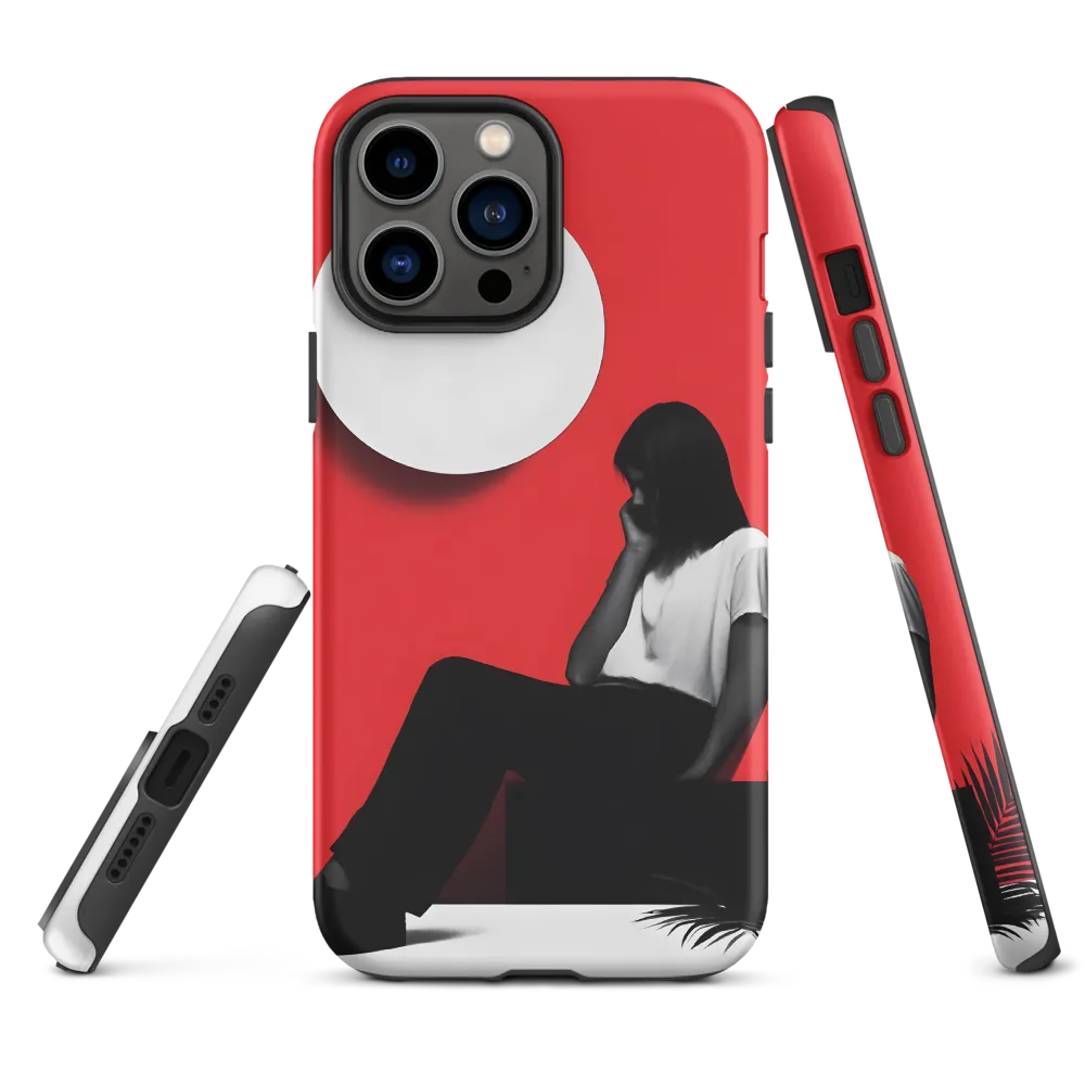 Contemplation in Red