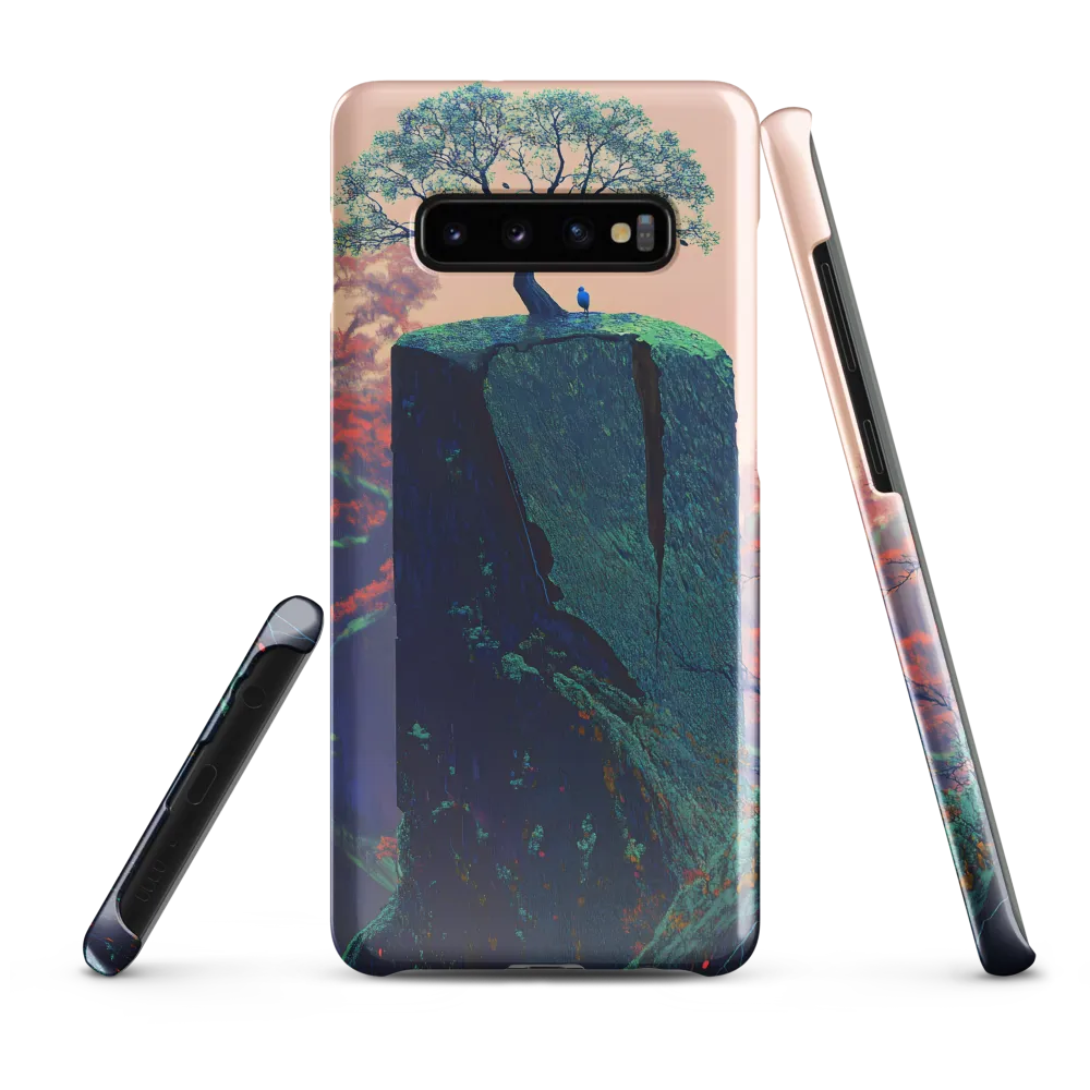 Solitude at the Edge | Phone Case |  S10 Plus | Snap Case | Glossy