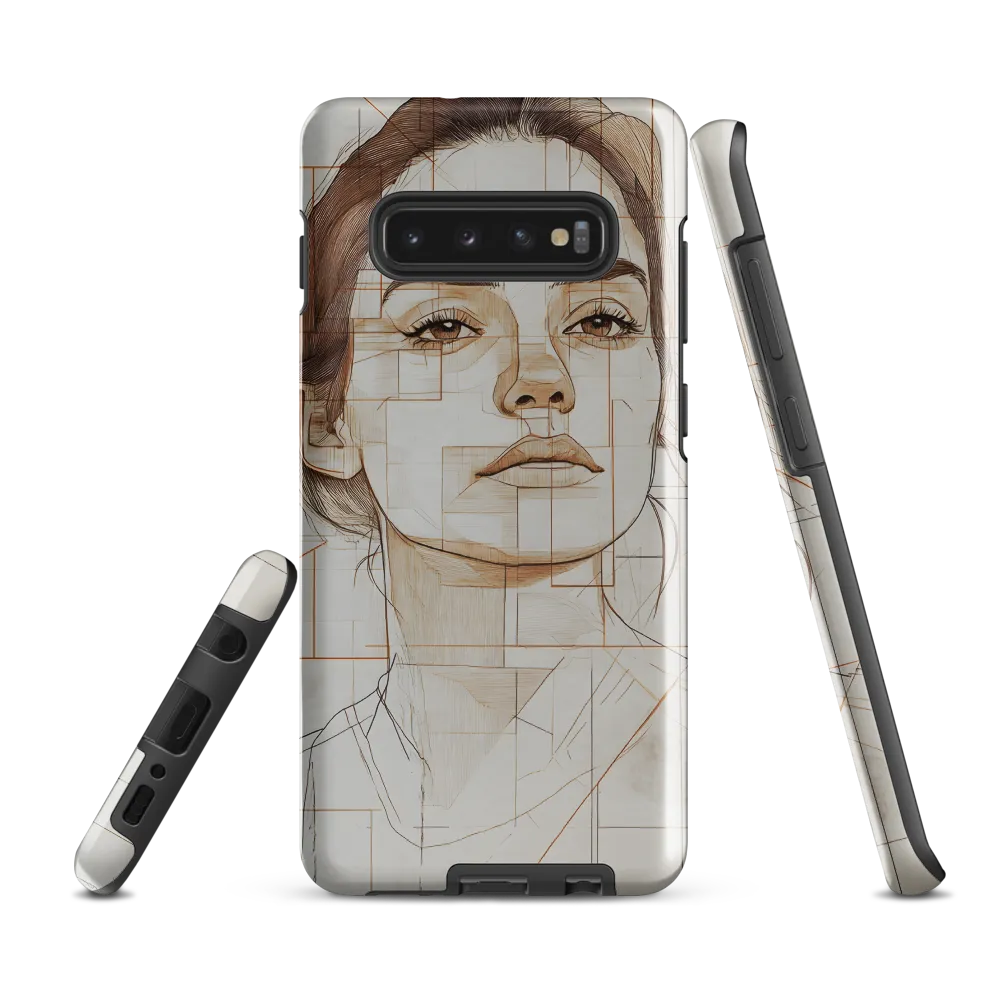 Fractured Reflection | Phone Case |  S10 Plus | Tough Case | Glossy