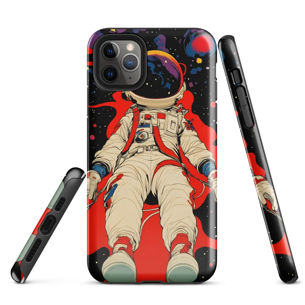 Astronaut in Cosmic Reverie | Phone Case |  11 Pro Max | Tough Case | Glossy