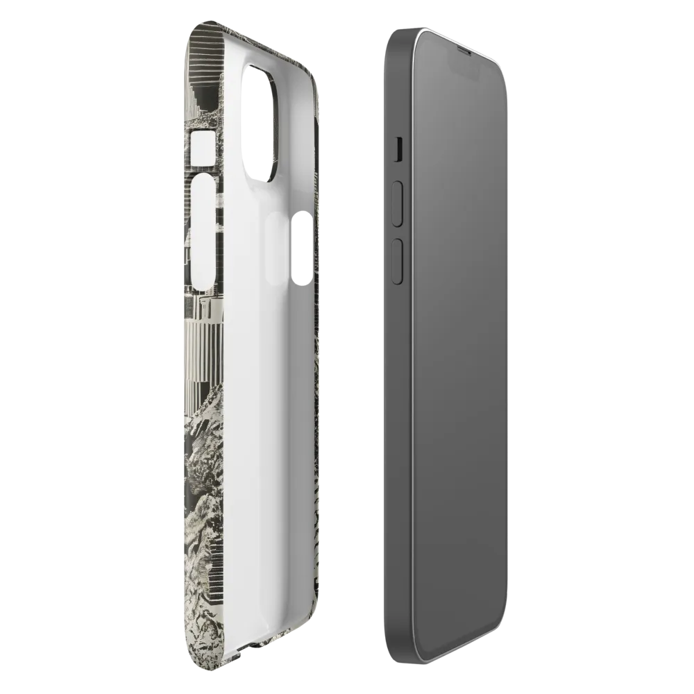 Contemplation in an Abstract Landscape | Phone Case |  14 Plus | Snap Case | Glossy
