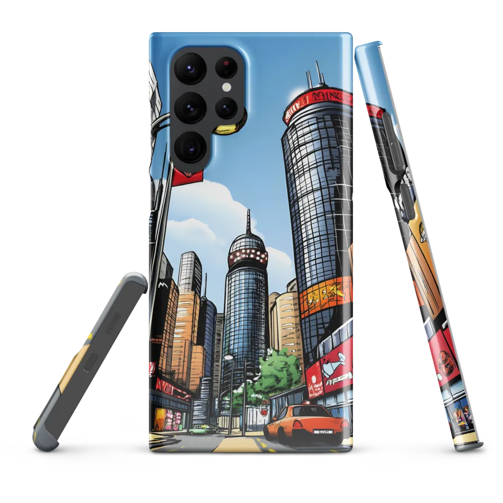 Urban Pulse: A Comic Cityscape
