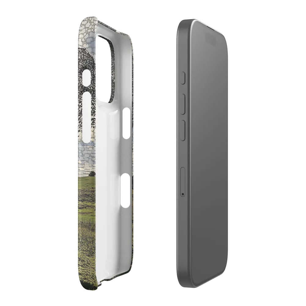 Tranquil Shadows: A Silhouette of Nature | Phone Case |  16 Pro | Snap Case | Matte