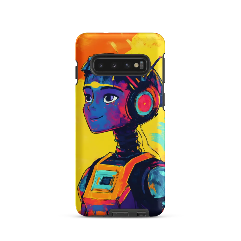 Playful Cyborg Symphony | Phone Case |  S10 | Tough Case | Matte