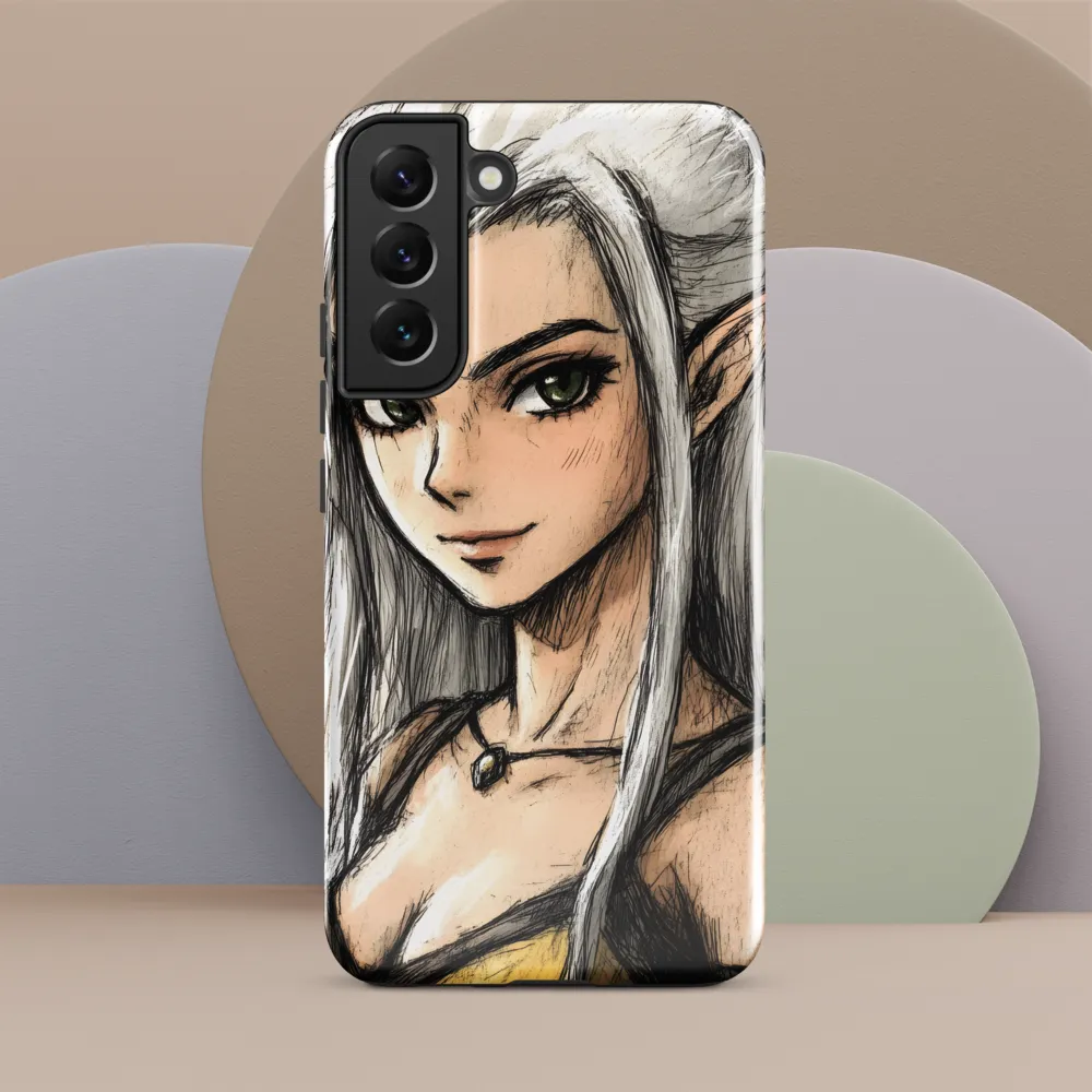 Ethereal Elegance: The Elf's Portrait