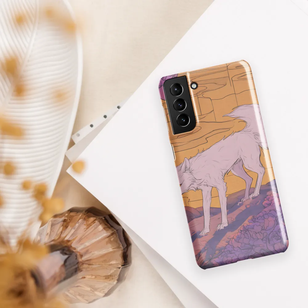 Whispers of the Violet Dawn | Phone Case |  S21 Plus | Snap Case | Glossy