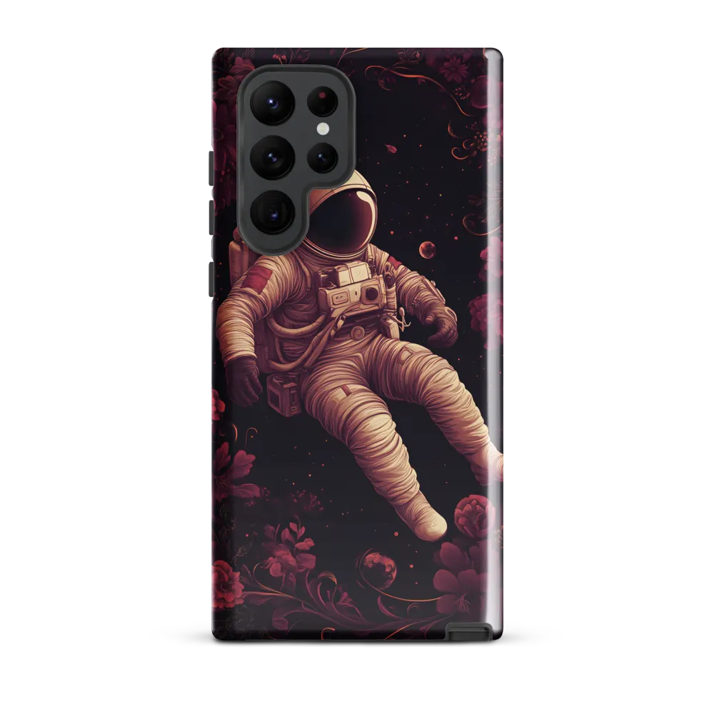 Cosmic Bloom: An Astronaut's Journey