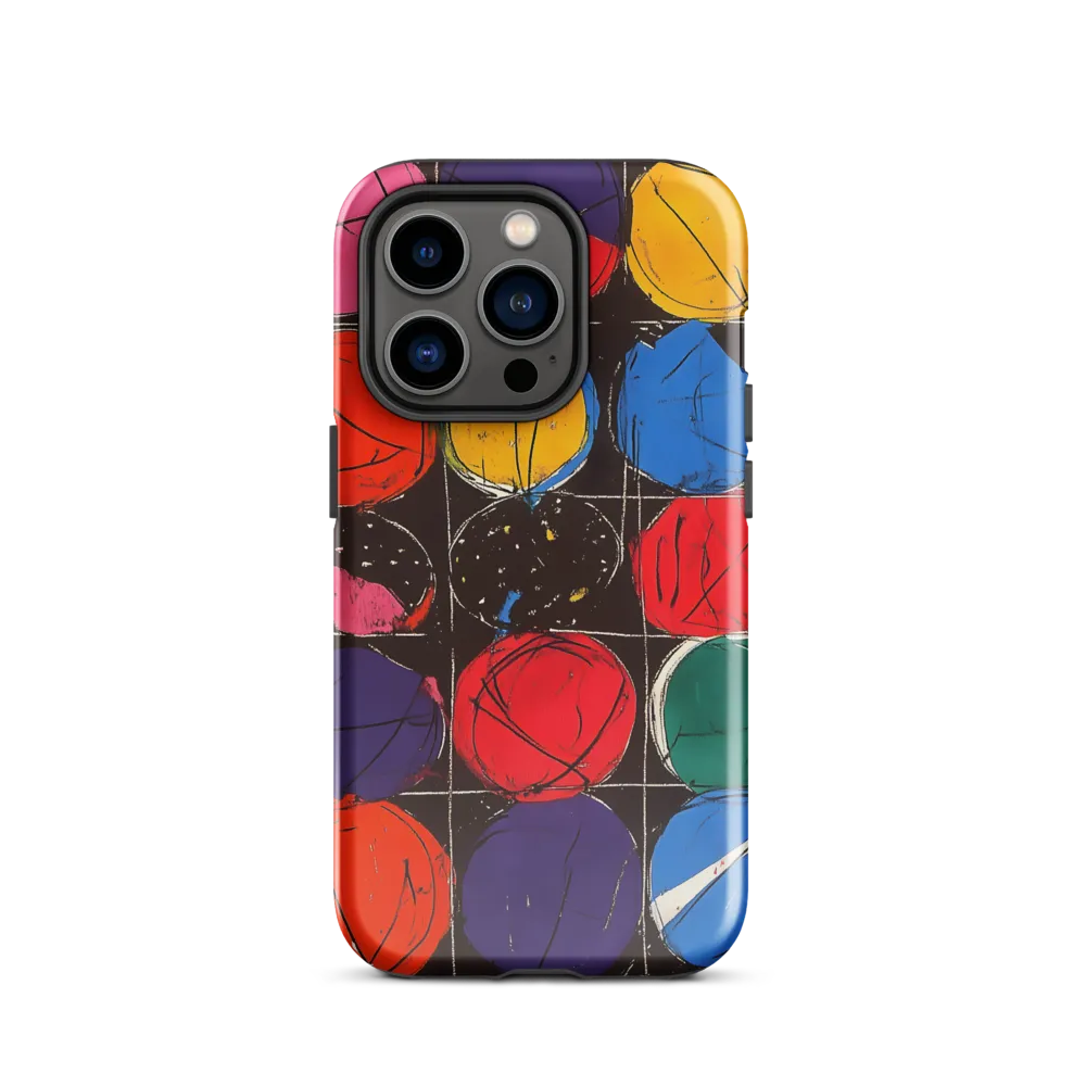 Colorful Circles in Abstract Harmony