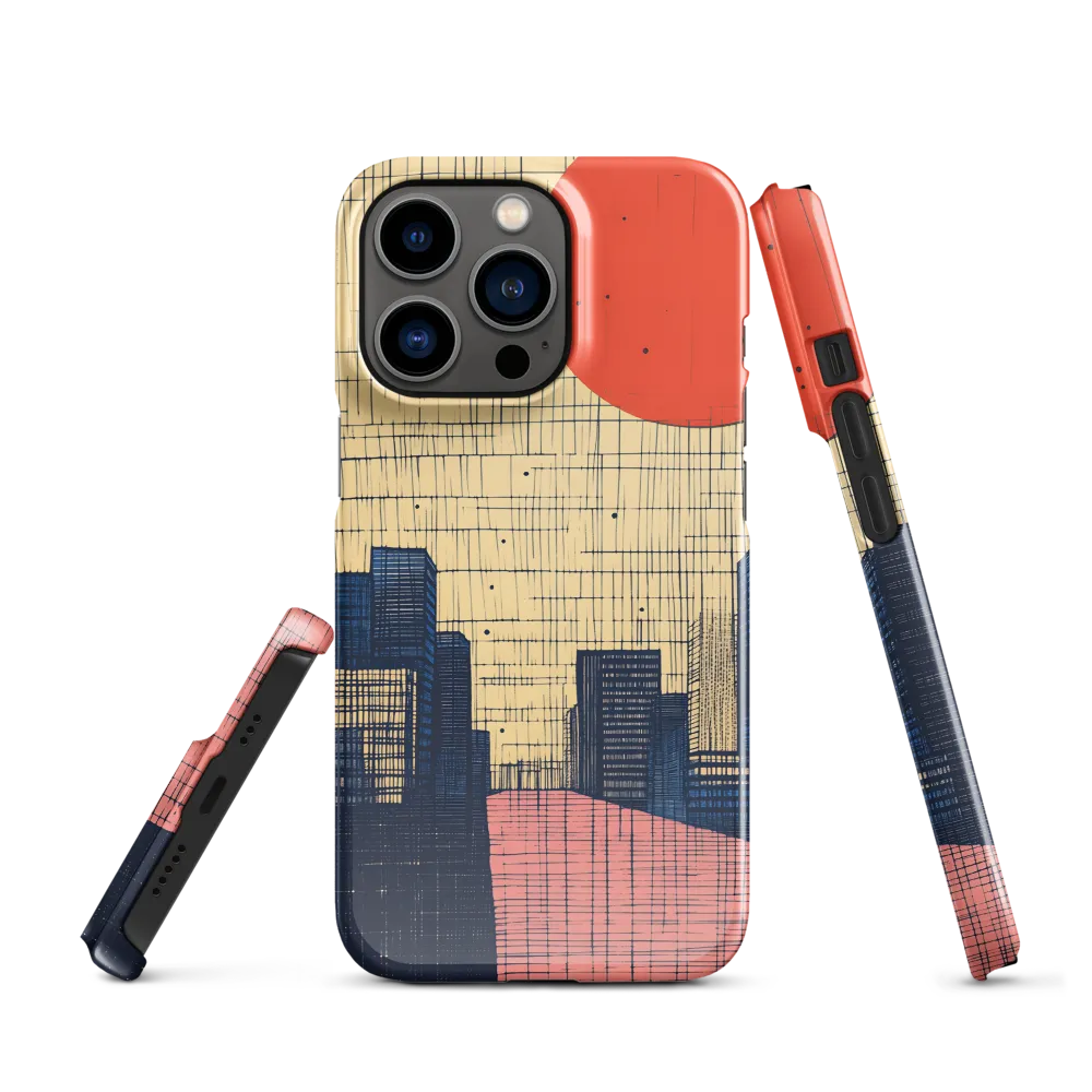 Urban Echoes: A Minimalist Cityscape