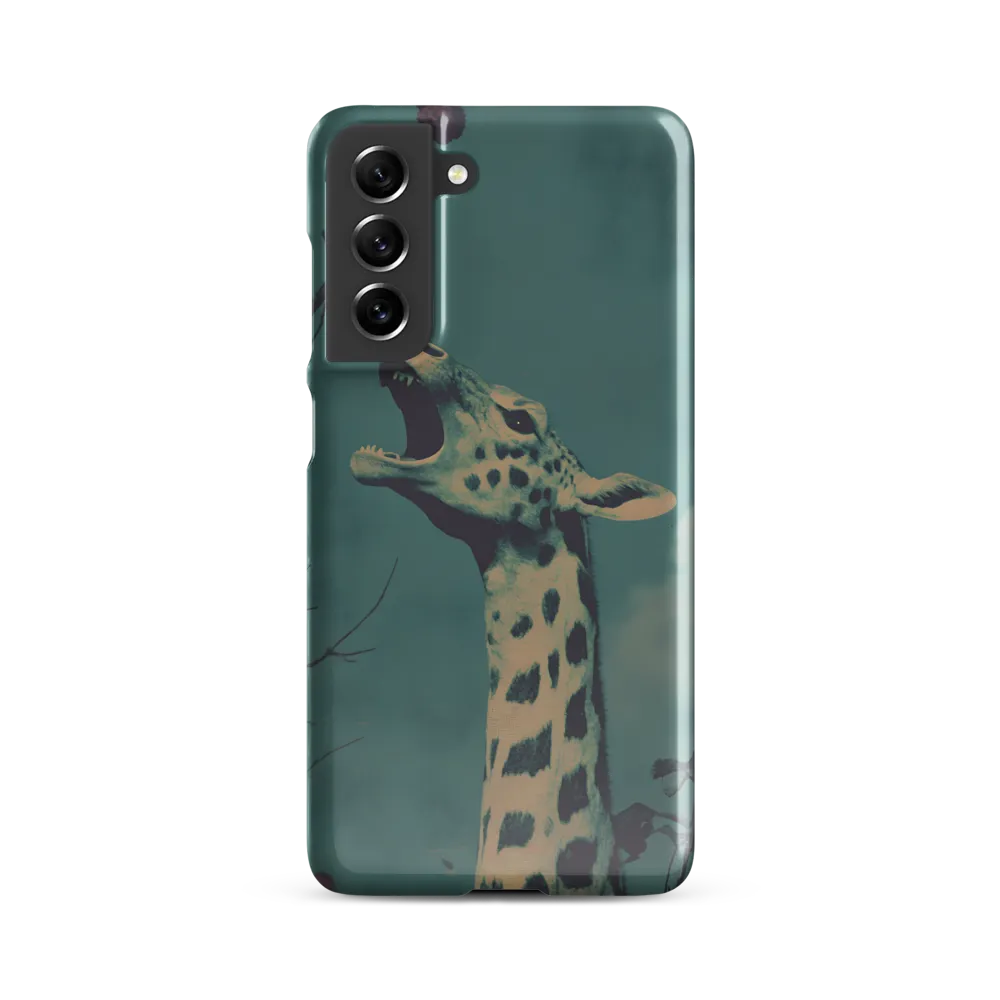 Whispers of the Tall: A Surreal Giraffe Encounter