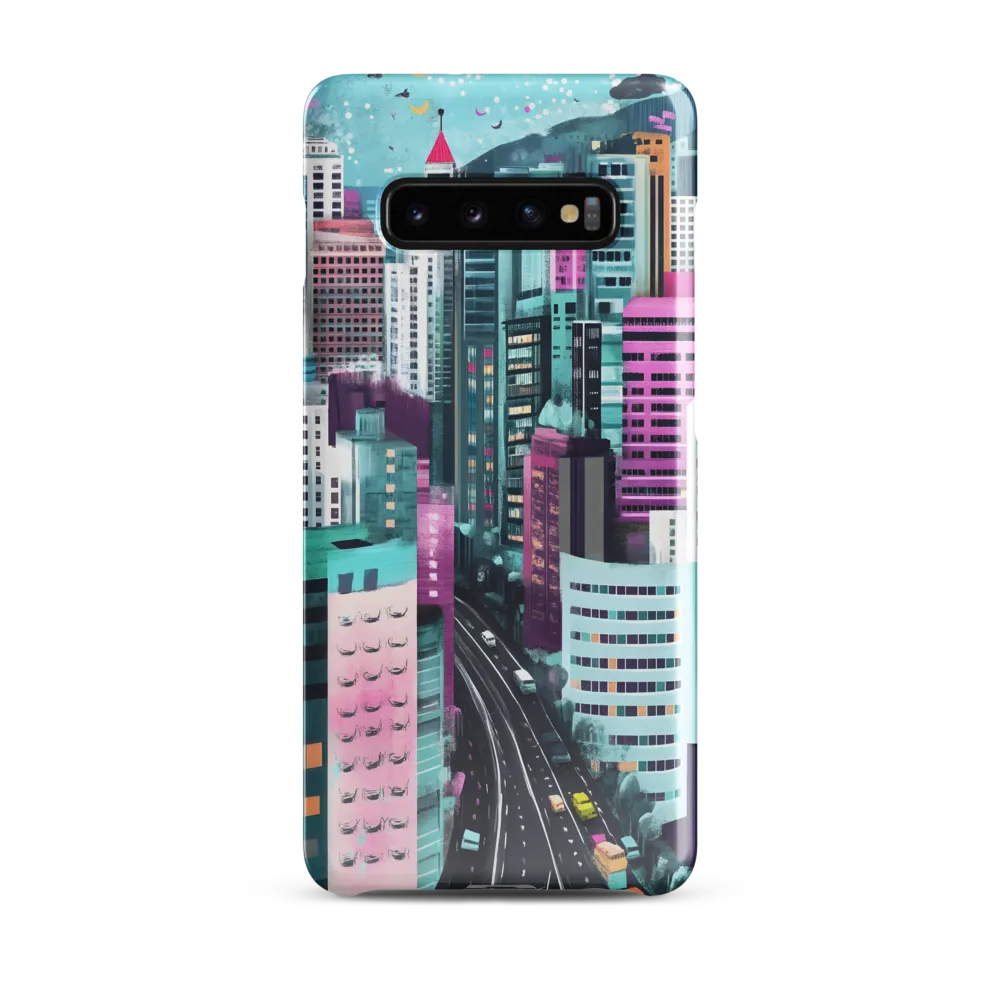 Vibrant Urban Symphony | Phone Case |  S10 Plus | Snap Case | Glossy