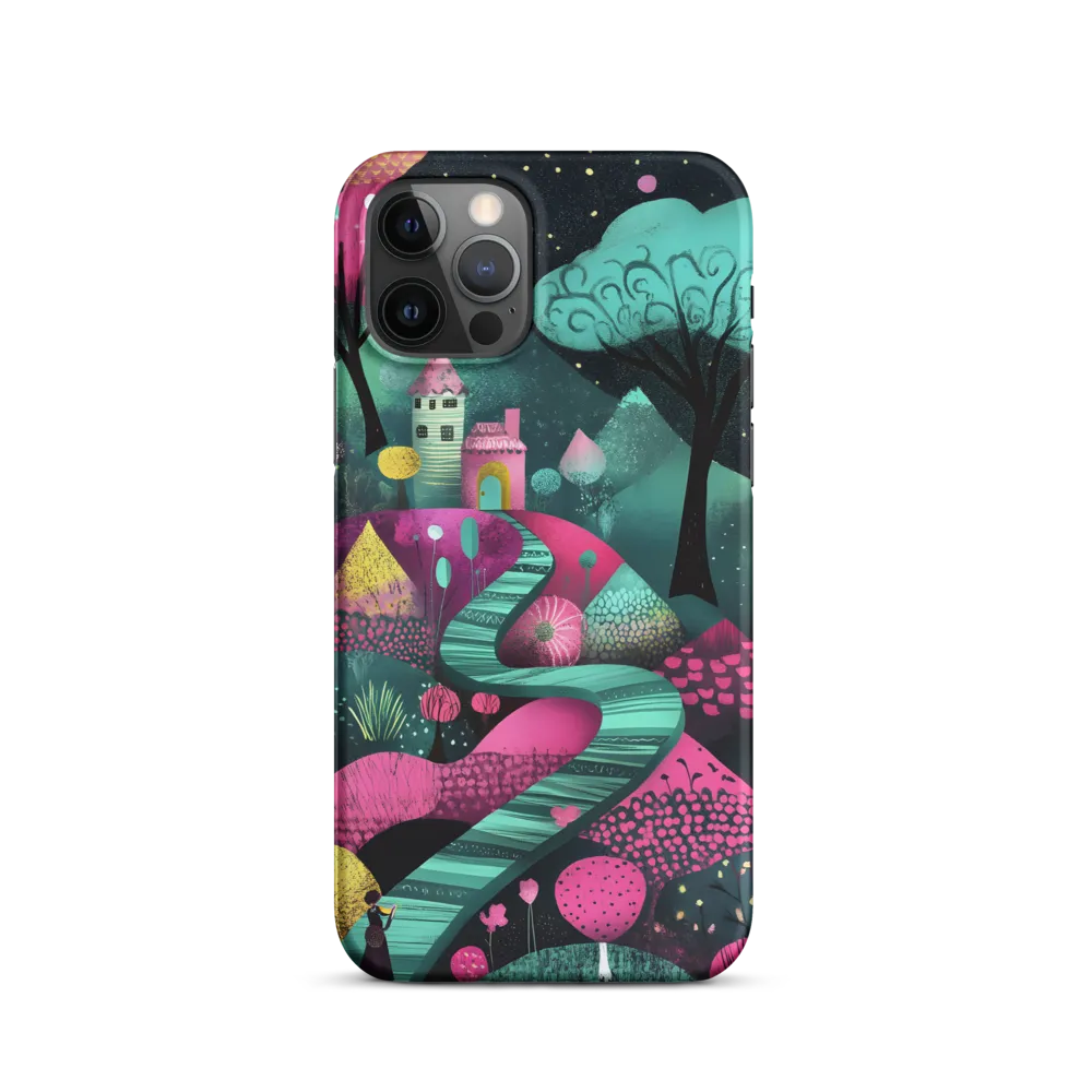 Whimsical Journey through Colorful Lands | Phone Case |  12 Pro | Snap Case | Matte