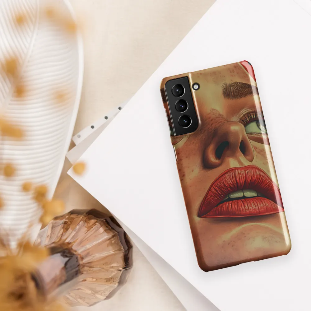 Red Intensity: A Portrait of Elegance