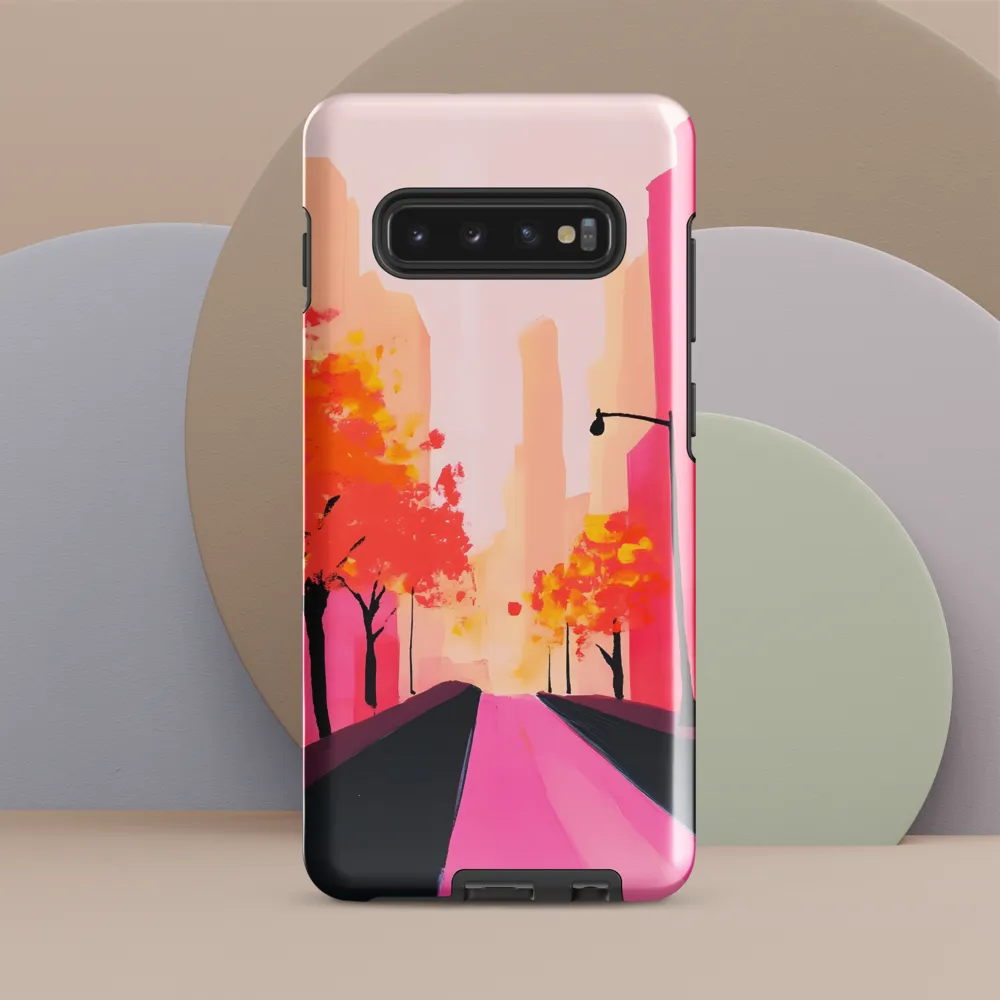 Autumn Serenity in the City | Phone Case |  S10 Plus | Tough Case | Glossy