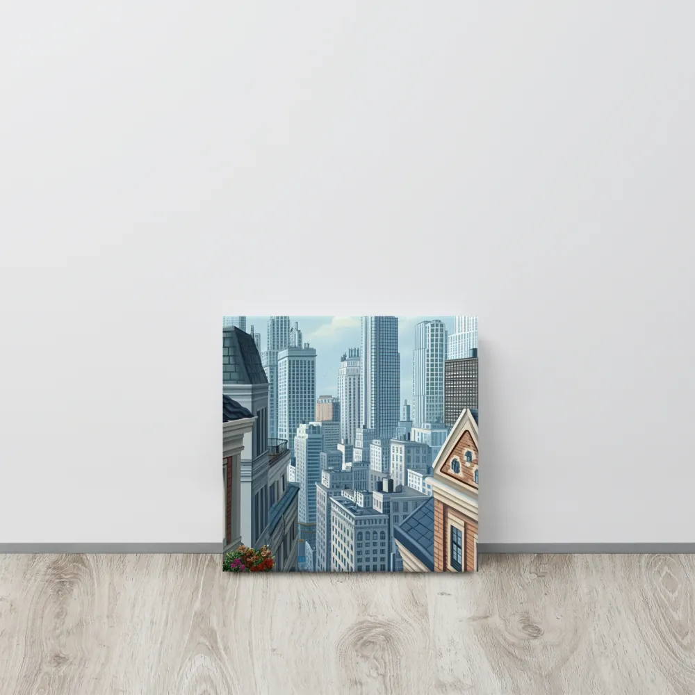 Urban Symphony | Canvas | 12″×12″