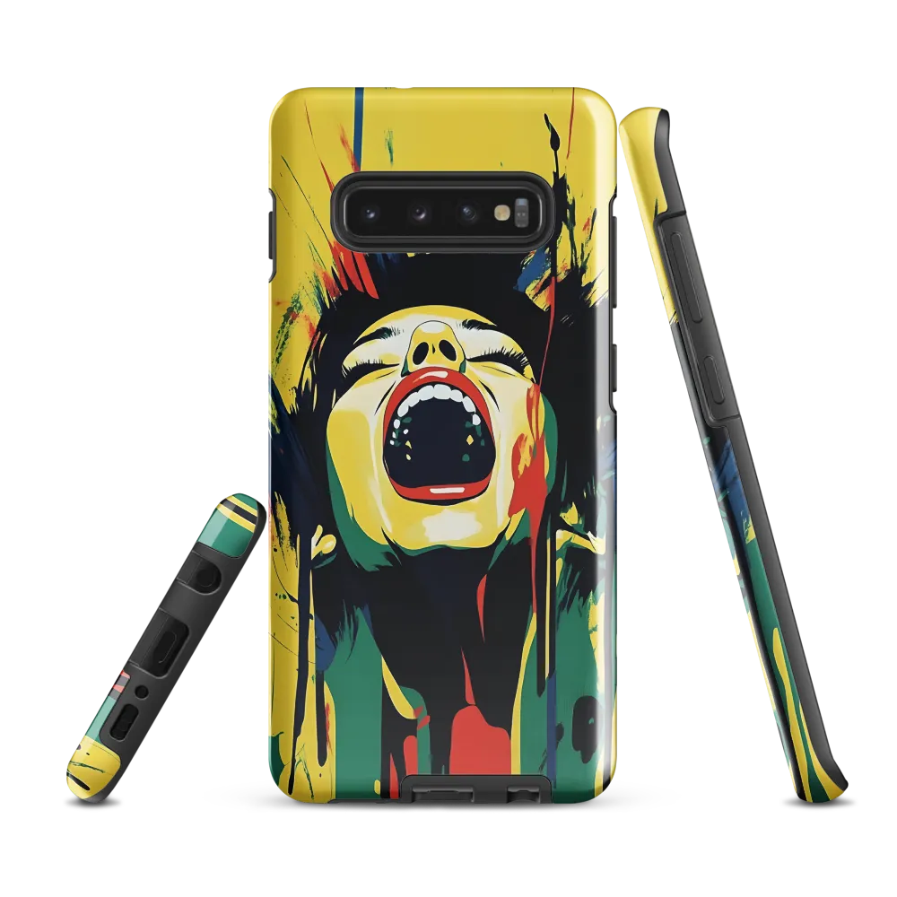 Eruption of Emotion | Phone Case |  S10 Plus | Tough Case | Glossy