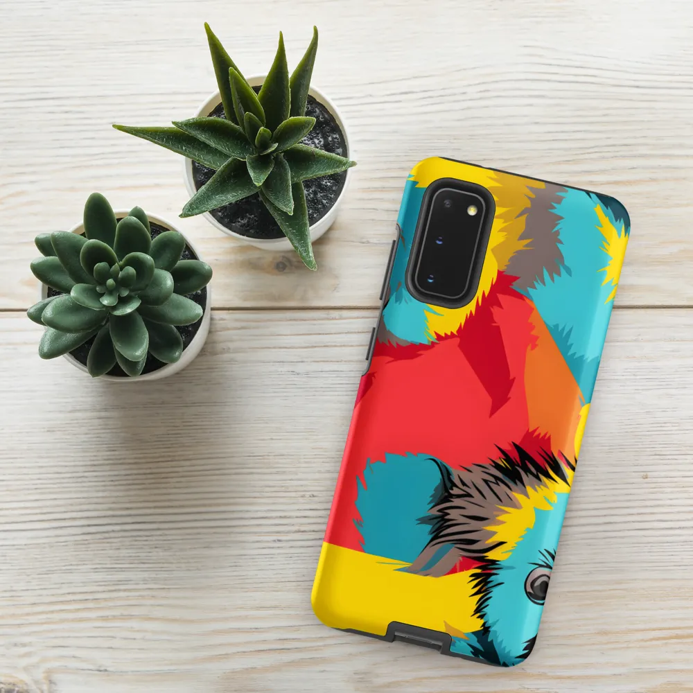 Whimsical Koalas in Vibrant Colors | Phone Case |  S20 | Tough Case | Matte