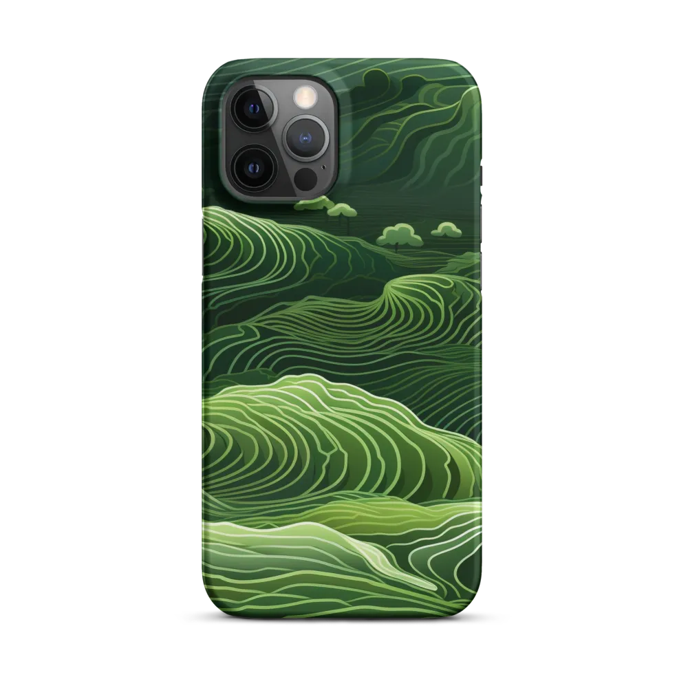 Whispers of Green Hills | Phone Case |  12 Pro Max | Snap Case | Matte
