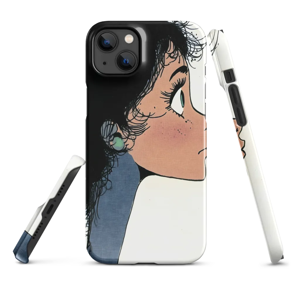 Whispers of Contemplation | Phone Case |  14 Plus | Snap Case | Glossy