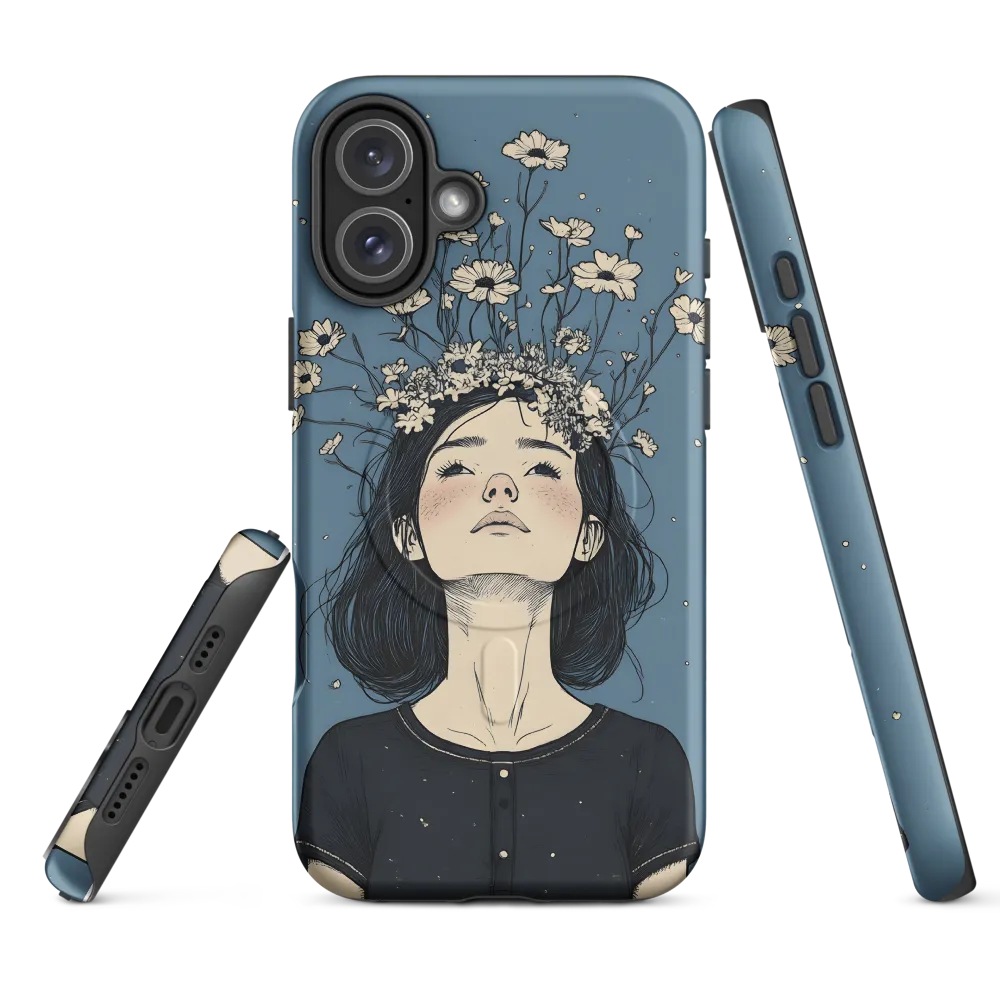 Floral Serenity: A Portrait of Tranquility