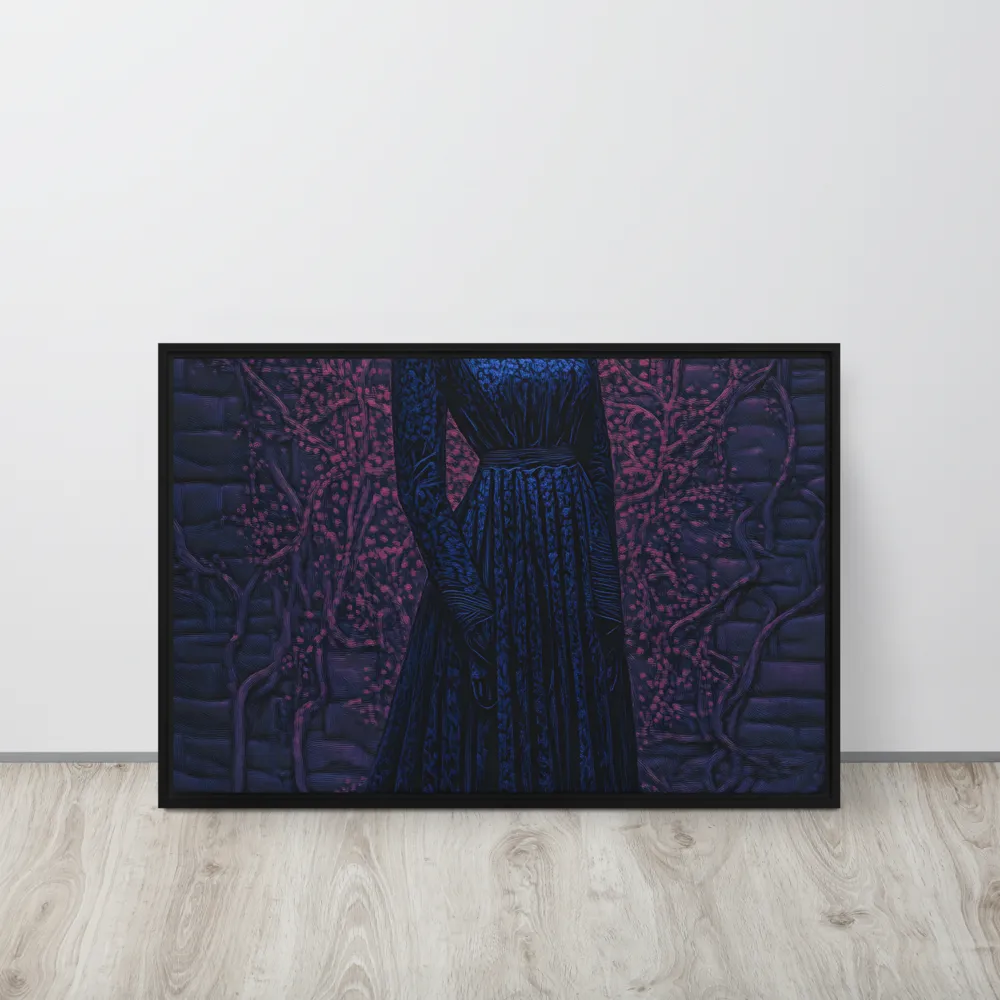 Veil of Enigma | Canvas with Black Frame | 20″×30″