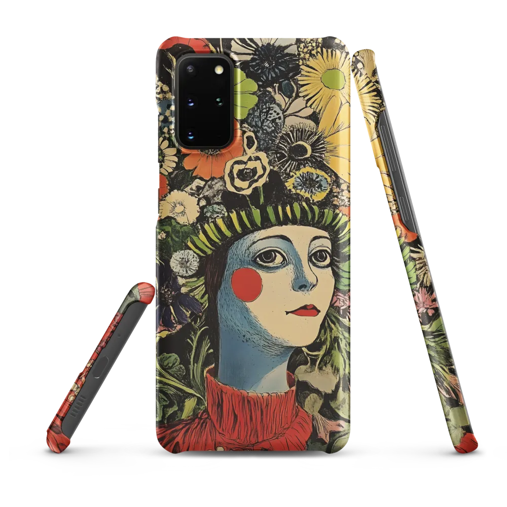 Floral Whimsy: A Portrait of Nature's Embrace