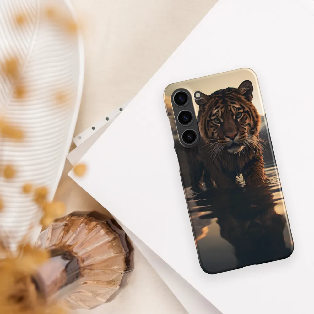 Majestic Reflection: The Tiger's Domain