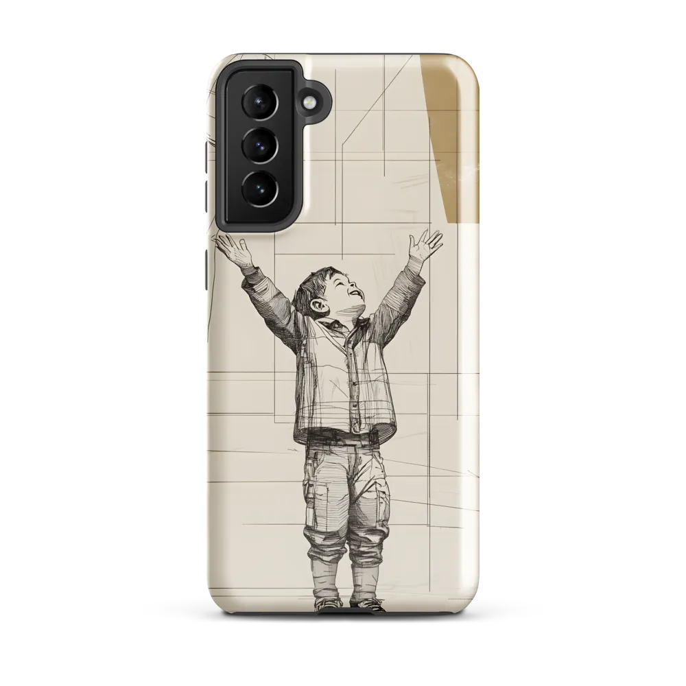 A Child's Dream | Phone Case |  S21 Plus | Tough Case | Glossy