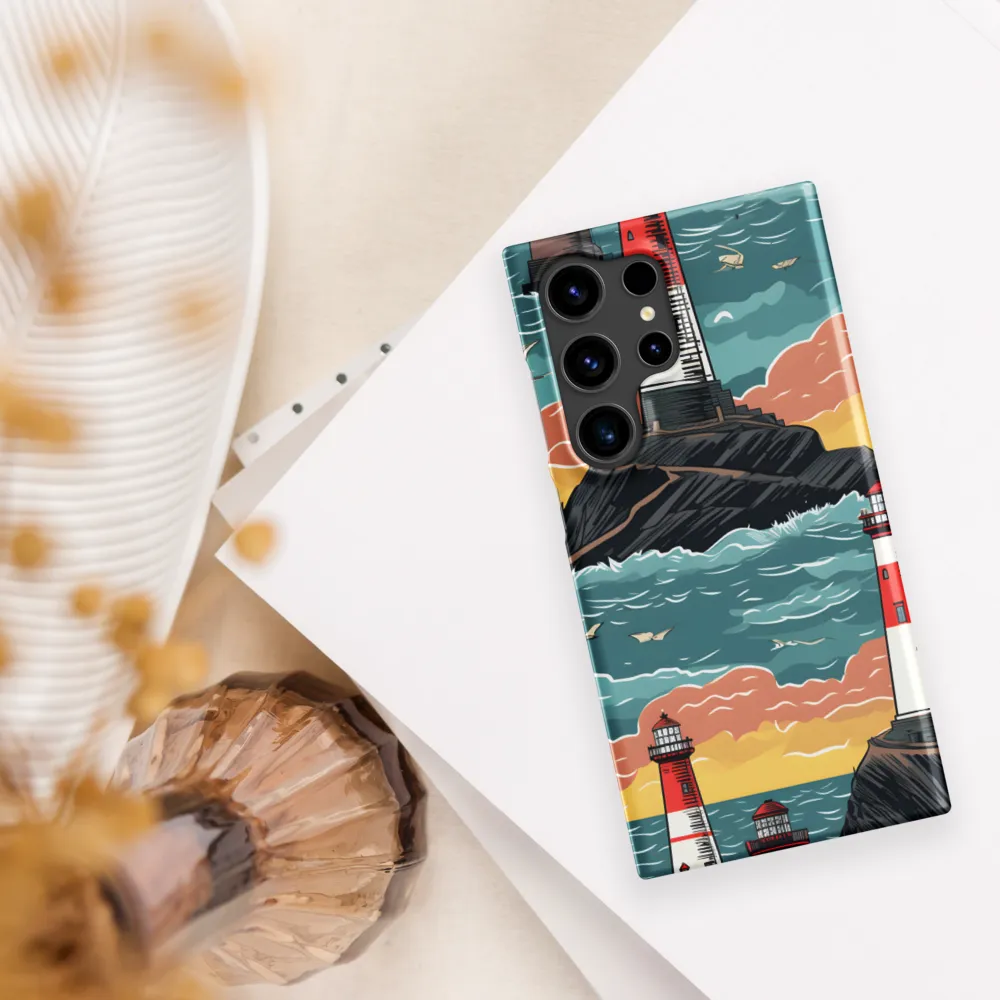 Lighthouses in a Whimsical Ocean