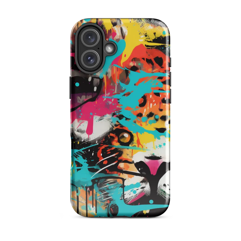 Fierce Fusion: Tiger and Lion in Graffiti