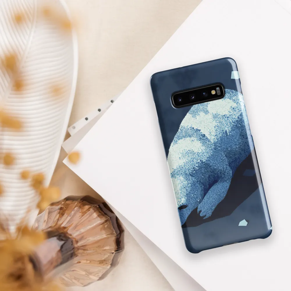 Silent Majesty: The Polar Bear's Realm | Phone Case |  S10 Plus | Snap Case | Glossy