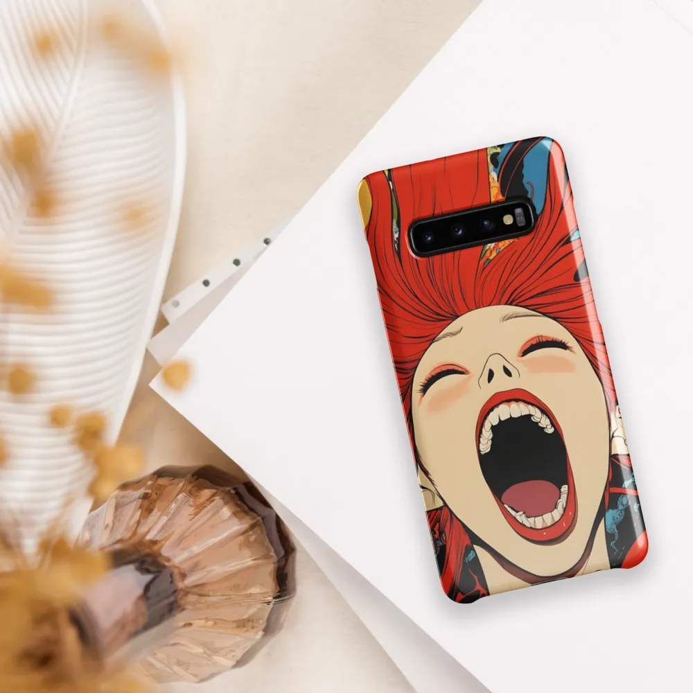 Eruption of Emotion | Phone Case |  S10 Plus | Snap Case | Glossy