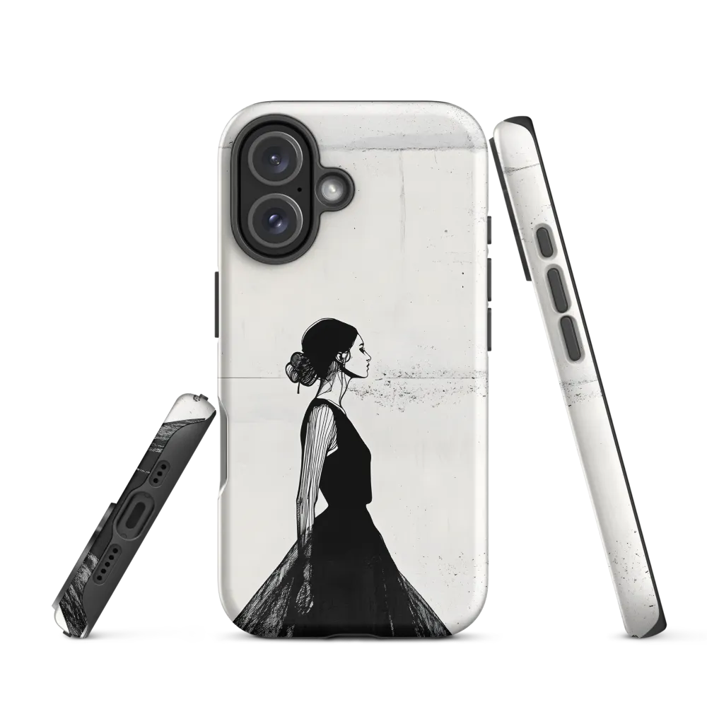 Elegance in Monochrome | Phone Case