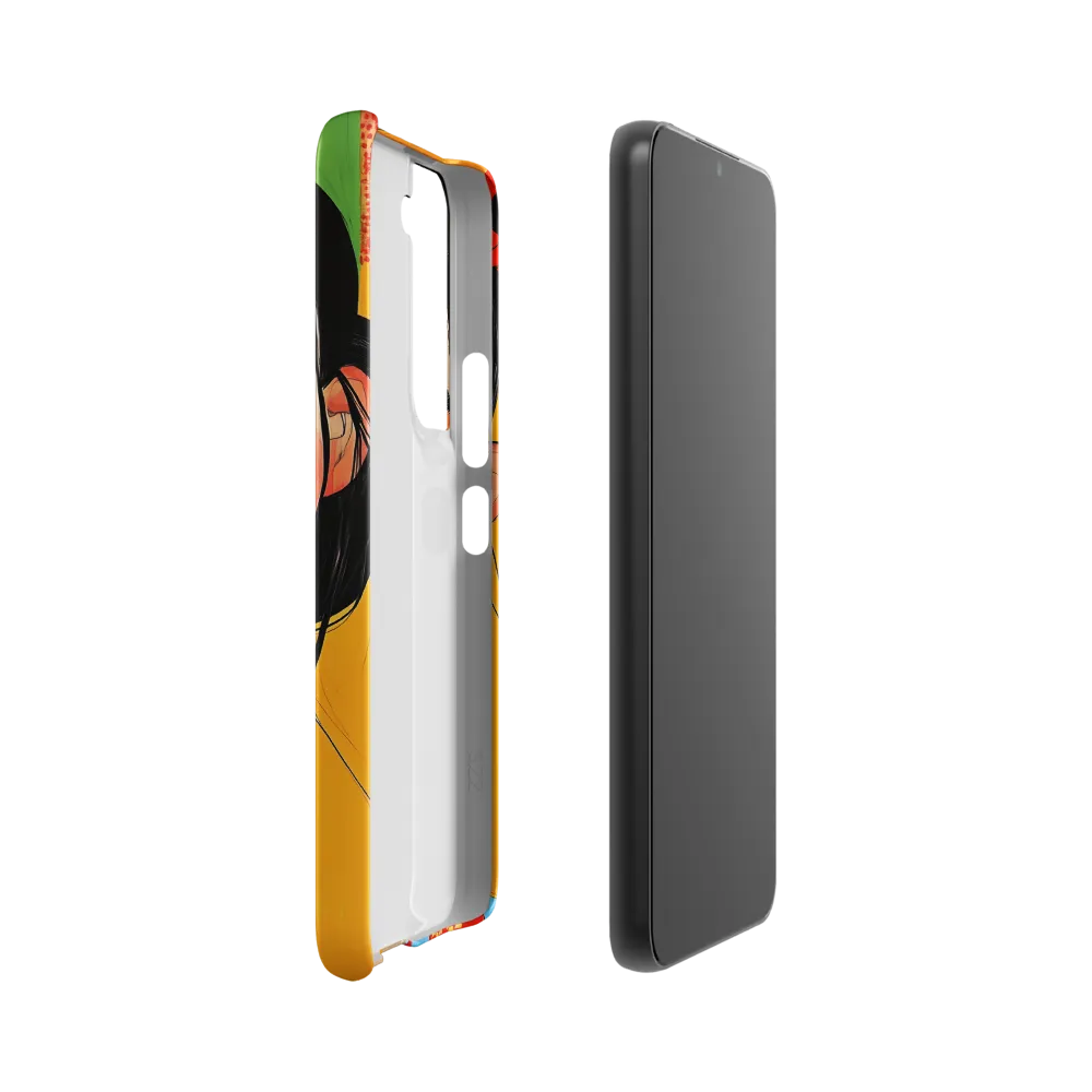 Joyful Radiance | Phone Case |  S22 | Snap Case | Matte